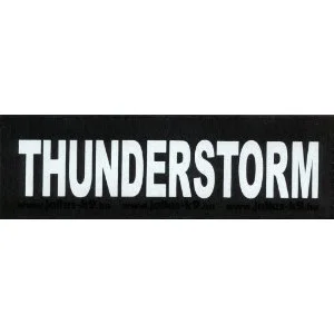 Julius K9 hundeskilt Thunderstorm lille